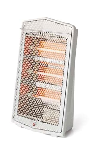 Room heater1500W Ultra Quiet Quartz Radiant Heater, White