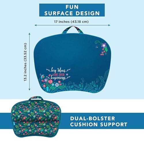 LAPGEAR MyStyle Portable Lap Desk with Cushion - Big Ideas - Fits up to 15.6 Inch Laptops - Style No. 45311 5