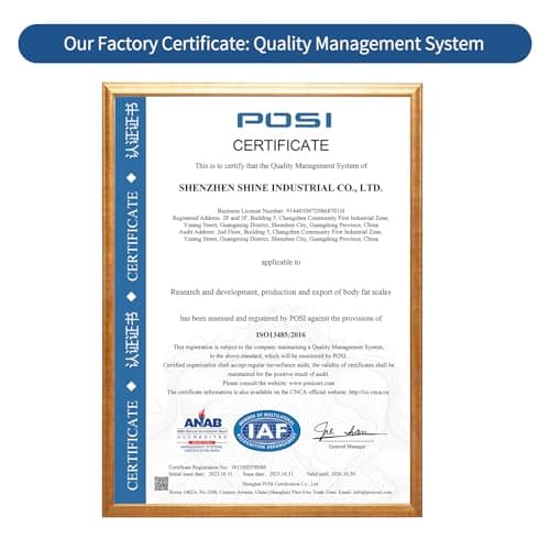 Vitafit Scale for Body Weight, High Accuracy 0.1lb by Our Professional Factory Since 2001, Digital Weight Scale LED and Step On, 3*AAA Batteries Included, 400lb/182kg, Spray Silver Black 9