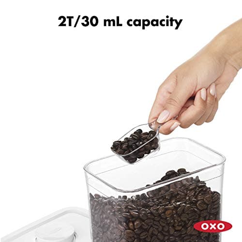 OXO Good Grips POP Container Coffee Scoop, Clear 5