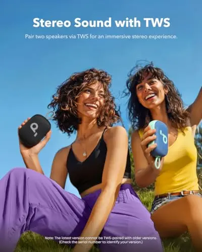 Soundcore Select 4 Go Bluetooth Shower Speaker by Anker, IP67 Waterproof/Dustproof, Ultra-Portable Speaker, Wireless, 20H Playtime, Floatable, Powerful Sound, Electronics for Outdoors/Home/Travel 6