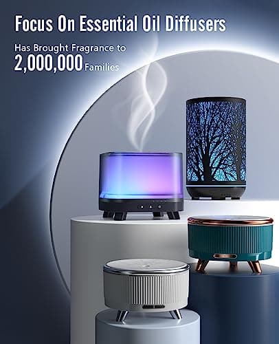 Diffusers for Essential Oils Large Room, Aromatherapy Diffuser 5