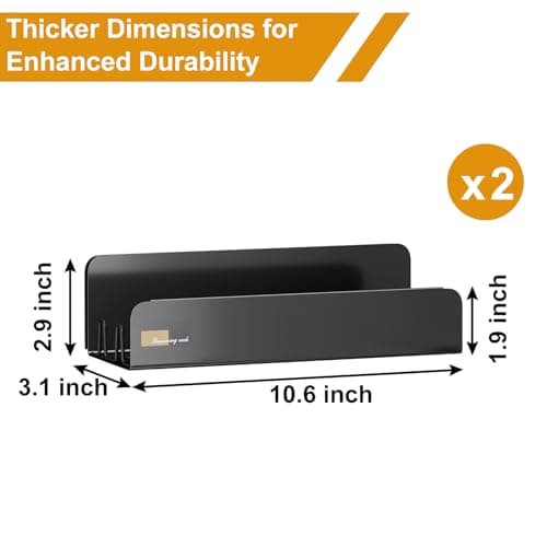 Magnetic Spice Rack for Refrigerator, Magnetic Shelf Fridge Spice Rack Organizer 2 Pack with 8 Hooks, Moveable Strong Magnetic Seasoning Organizer and Shelf for Kitchen Refrigerator Microwave 6