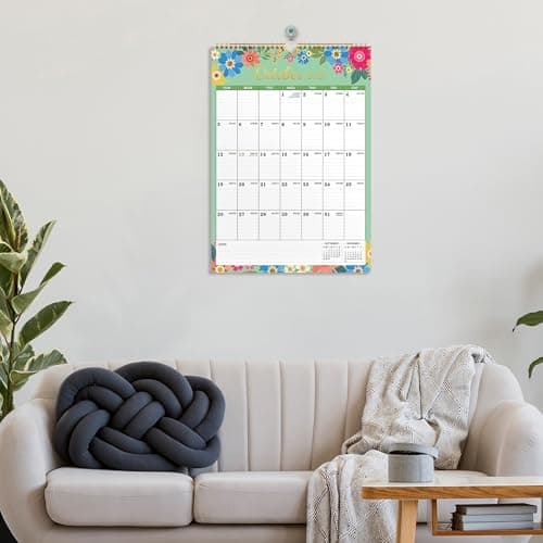2026 Calendar - 2026 Wall Calendar, Jul. 2025 - Dec. 2026, 12" x 17", 18 Months Wall Calendar 2026 with Premium Paper, Strong Twin-Wire Binding, Perfect for Home & Office Planning - Floral 9