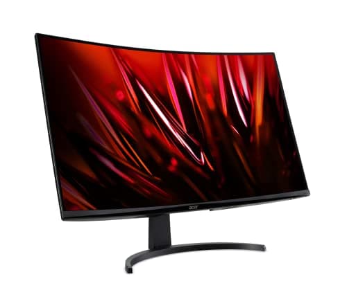 acer Nitro 31.5 Inch WQHD 2560 x 1440 1500R Curved Gaming Monitor | AMD FreeSync | Up to 180Hz Refresh | 1ms (VRB) | Tilt | One Display Port 1.4 & Two HDMI 2.0 | EDA323QU S3bmiiphx 7