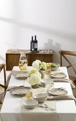 Oneida 897209 Organic Shades 2-Piece Serving Set, Oatmeal 5