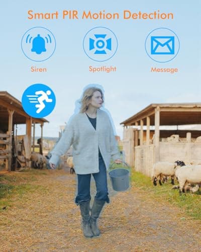 Light Bulb Security Camera -5G&2.4GHz 5MP HD WiFi 6 Home Baby Monitor, Security Cameras Wireless Outdoor Indoor, Night Vision, 2-Way Audio, PIR Mothion Detection and Alerts, Works with Alexa (White) 7