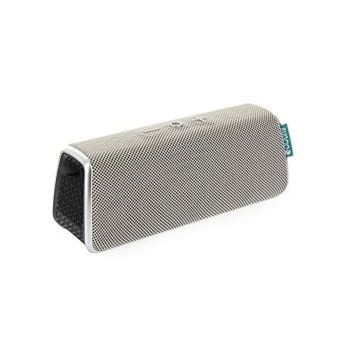 FUGOO Style - Portable Bluetooth Surround Sound Speaker Longest Battery Life with Built-in Speakerphone(Silver)