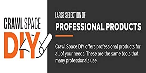 CrawlSpace-DIY Dehumidifier Condensate Pump Risers – 6 Inch Heavy Duty Furniture Risers with Adhesive Pads, 2,000 lb Capacity Each, Gray (4 Pack) for Crawl Space & Basement Equipment 6