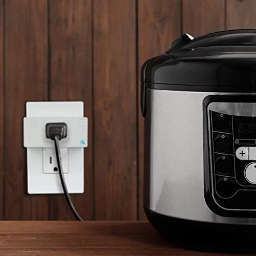 TOPGREENER Smart Mini Wi-Fi Plug with Energy Monitoring, Mini Smart Outlet, Control Lights and Appliances from Anywhere, No Hub Required, Works with Alexa and Google Assistant, TGWF115PQM, 4-Pack 7