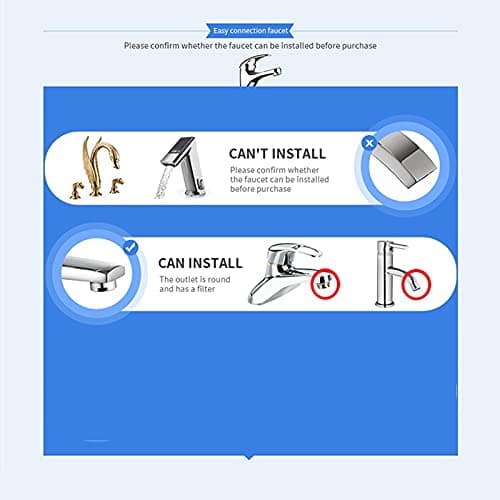 Water Flosser for Family Use, Oral Irrigator Non-Electric Safety Adjustable Faucet & Shower Spa, Water Pressure Dental Oral Care Tooth Cleaning. 5