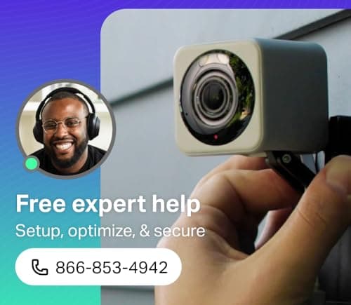 WYZE Cam v4 (Latest Model), 2.5K AI Security Camera, Indoor/Outdoor Cameras for Home Security, Baby Monitor & Pet Camera, Vibrant Color Night Vision, No Subscription Required, Free Expert Help 9