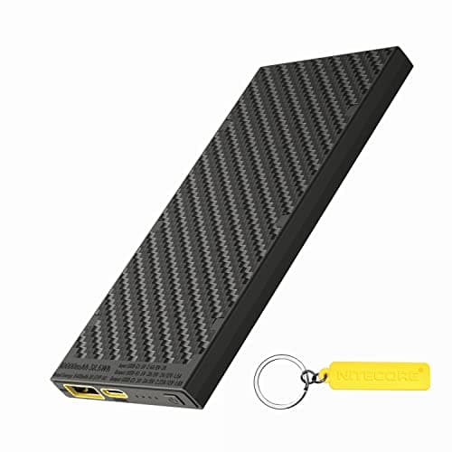 Nitecore NB10000 GEN2 Portable Charger 10000mAh Fast Charging Power Bank Battery Pack Dual-Output for Cell Phone Tag