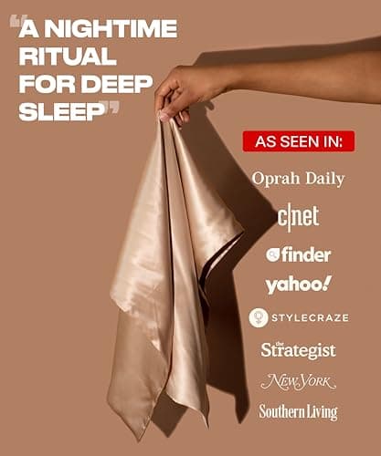 Colorado Home Co 1 Pack King Size 100% Mulberry Silk Pillowcase, Pure White, 20" x 36" 8