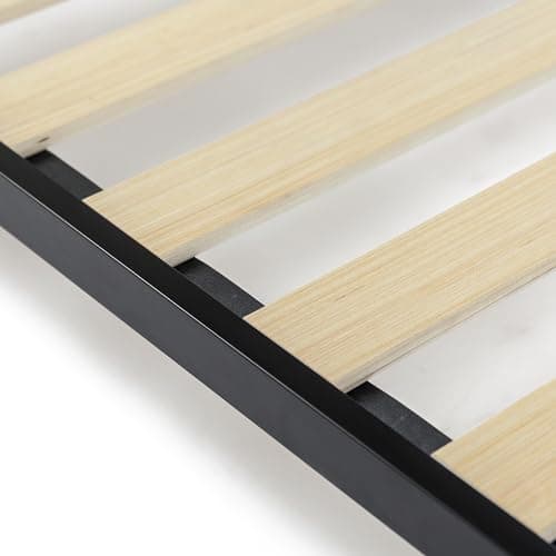 Zinus Deepak Easy Assembly Wood Slat 1.6 Inch Bunkie Board, Bed Slat Replacement, Full 6