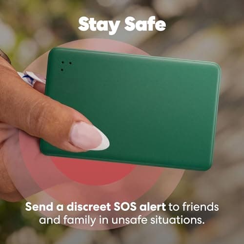 Life360 Tile Slim - Wallet Finder, Bluetooth Tracker and Item Locator for Luggage Tags, Passports and More. Both iOS and Android Compatible. Phone Finder. 1-Pack (Green Surf) 7