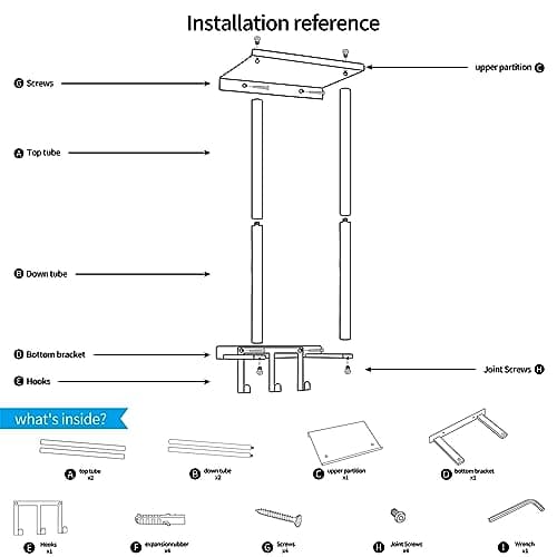 HOTNIU Towel Racks for Small Bathroom Wall Mounted, Vertical Towel Storage with Metal Shelf and 3 Hooks, Bath Towel Rack for Rolled Towels, Black Towel Holder for Large Bath Sheets Towels 7
