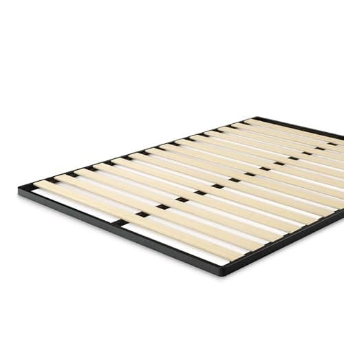 Zinus Deepak Easy Assembly Wood Slat 1.6 Inch Bunkie Board, Bed Slat Replacement, King 6