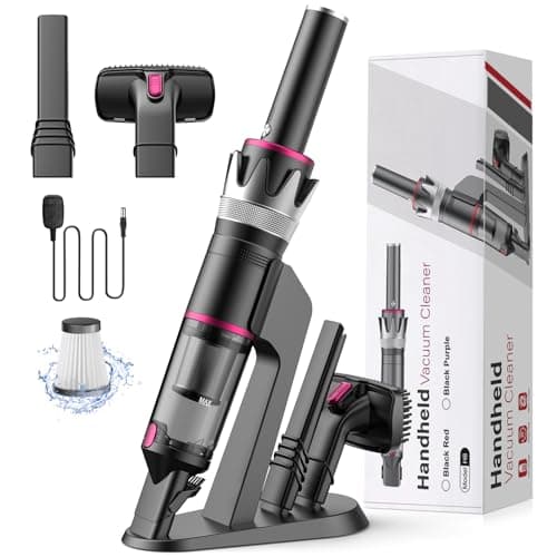 BSRCO Handheld Vacuum Cordless, Powerful Portable Vacuum for Car, Rechargeable Mini Cleaner
