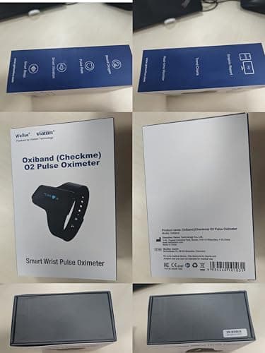 Wellue O2 Pulse Oximeter with Smart Reminder | Blood Oxygen Saturation Monitor for SpO2 and Heart Rate Tracking Continuously, Bluetooth Finger Ring with Free APP &PC Report, Style 1 9