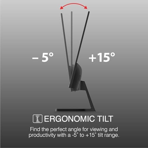 Packard Bell AirFrame 24 " FHD Monitor, 1920x1080, Ultrawide, VESA Mount, Tilt Adjust, HDMI/VGA, Slim Bezel, for Home, Office, and Light Gaming - 2 Pack 5