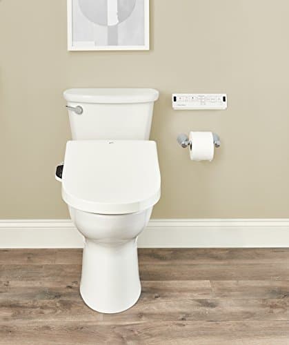 American Standard 8012A70GRC-415 INAX Heated Shower Toilet Bidet Seat with Remote Control + Dual Nozzle, White 9