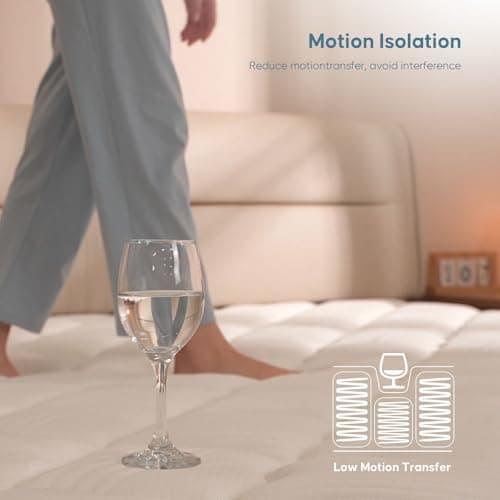 SeVietra Queen Mattress, 10 Inch Mattress Queen Size in a Box, Medium Firm for Pain Relief, Fiberglass Free, Durable Support Breathable Comfort, CertiPUR-US 6