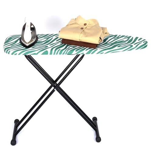 aius Heavy-Duty Ironing Board with Ultra Thick Padding - Full Size, Stable Structure, Space Saving Foldable Design, Adjustable Height & Easy Setup - Perfect for Professional Ironing 5