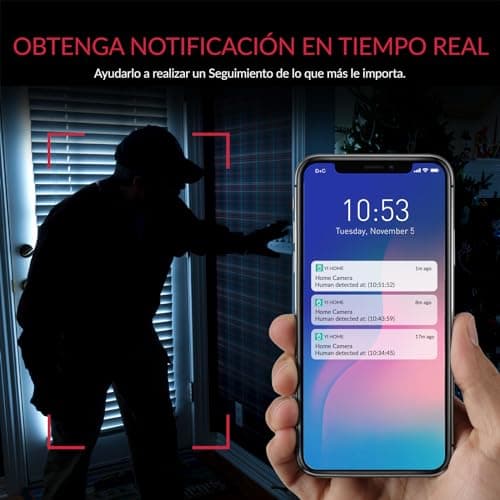 YI 2K 3MP Home Security Camera, Indoor Camera with Person, Vehicle, Animal Detection, Phone App for Baby, Pet, Dog, Monitoring, Compatible with Alexa and Google Assistance 8