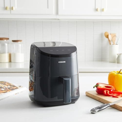 COSORI Air Fryer 2.1 QT, Small & Mini 4-in-1 airfryer Ideal for Simple Meals and Snack, Easy to Leftover Food to Crispy, Up to 97% Less Oil, 30 In-App Recipes, Nonstick & Dishwasher-Safe Basket 8