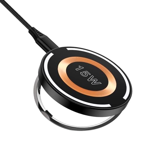 15W Samsung S26 Ultra Fast Wireless Charger MagSafe Charger for Samsung Galaxy S26 S25 Ultra S24 FE S24 S23 Ultra Pixel 10a 10 9a 9 8 Pro, Magnetic Wireless Charging Pad for iPhone 17 16 15 14 Pro Max