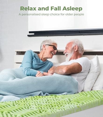 Egg Crate Mattress Topper Twin, 7-Zone Twin Mattress Topper for Back Pain, Gel Cooling Egg Crate Foam Pad, 3 Inch Memory Foam Topper, Slow-Rebound Bed Topper, Pressure Relieving Mattress Pad 8