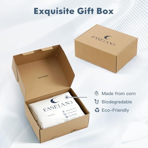 EASELAND King Tencel Cooling Comforter for Hot Sleepers - Double-Sided Lightweight and Breathable Fabric for Night Sweats - All Season Cooling Blanket Machine Washable（108x90in, Withe） 5