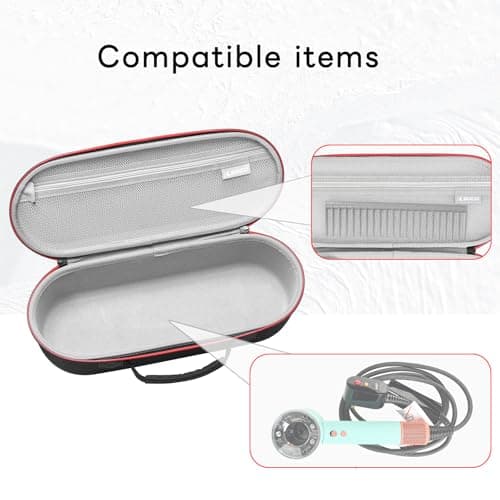 RLSOCO Travel Case for Dyson Supersonic/Supersonic Nural Hair Dryer & Dyson Airwrap/Airwrap i.d./Airwrap Co-anda2x Multi-Styler, Storage Hair Dryer/Airwrap Only for easy travelling - Black 5