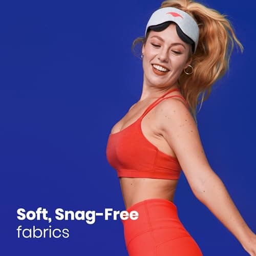 Manta Sleep Mask - 100% Light Blocking, Adjustable Sleeping Mask with Detachable Eye Cups, Ultra Comfortable for Women & Men, Zero Pressure on Lashes, Perfect for Travel/Shift Work 5