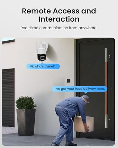 ZOSI 3K WiFi 6 Home Security Camera,2.4GHz WiFi Indoor Outdoor, 5MP Pan/Tilt Plug-in Camera,Human/Vehicle/Pet Detection,Color Night Vision,2 Way Audio, Spotlight Siren,Memory Card & Cloud Storage 5