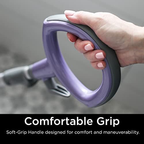 Shark S3504AMZ Steam Pocket Mop Hard Floor Cleaner with 1 Rectangle and 1 Triangle Mop Head, Natural Powerful Steam, Easy Maneuvering, Triangle & Rectangle Washable Pads, Quick Drying, Purple 9