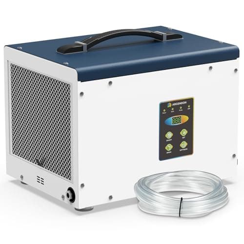 ARGENDON Crawlspace Dehumidifier with Pump, 70 Pint Commercial Dehumidifier for Basement with Drain Hose, Auto Defrost, Memory Starting, Compact, GLGR, Up to 1000 Sq Ft, 5 Years Limited Warranty 8