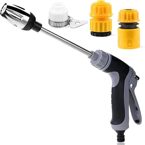 Waterblitz Pressure Washer, 2025 Upgraded Water Blitz Pressure Washer, with 360° Rotating for Three Spray Modes (Water Washer + Connector)