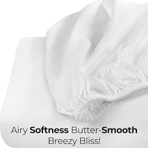 Utopia Bedding Twin Fitted Sheet - Bottom Sheet - Deep Pocket - Soft Microfiber - Shrinkage and Fade Resistant - Easy Care -1 Fitted Sheet Only (White) 7