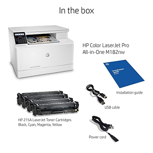 HP Color LaserJet Pro M182nw Wireless All-in-One Laser Printer, Remote Mobile Print, Scan & Copy, Works with Alexa (7KW55A) 8