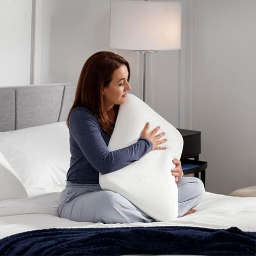 Tempur-Pedic Memory Foam Symphony Pillow Luxury Soft Feel, Standard, White 8