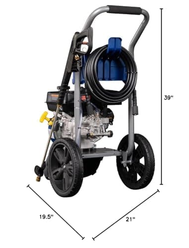 Westinghouse WPX3400 Gas Pressure Washer, 3400 PSI and 2.6 Max GPM, Onboard Soap Tank, Spray Gun and Wand, 5 Nozzle Set, for Cars/Fences/Driveways/Homes/Patios/Furniture 13