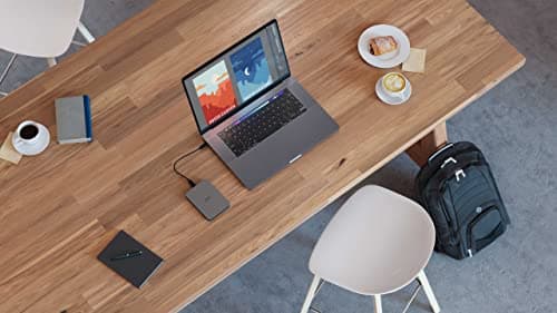 LaCie Mobile Drive 4TB External Hard Drive Portable HDD - Moon Silver, USB-C 3.2, for PC and Mac, Post-Consumer Recycled, with Adobe All Apps Plan and Rescue Services (STLP4000400) 9