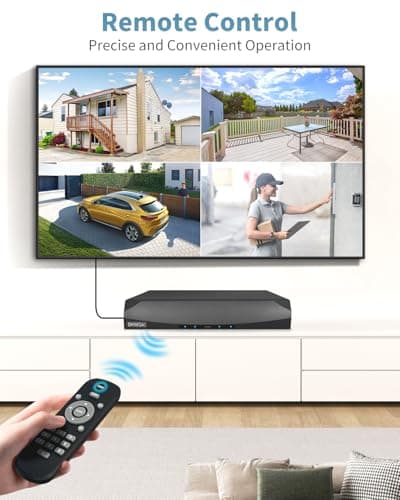 OHWOAI 《Motion Tracking & 2-Way Audio 》Extend Wired PTZ Cameras POE Security Camera System,4K/8.0 Megapixel Home Video Surveillance Systems 7