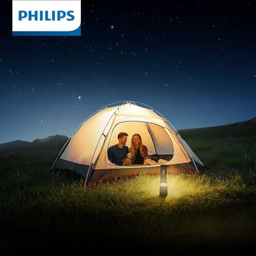 Philips Flashlights High Lumens Rechargeable with Ignition Lens,3000lm Tactical Flashlights with Camping Lamp,2 Colors Zoomable 5Modes Reverse Charging LED Bright Flashlight for Home Outdoor Gift 8