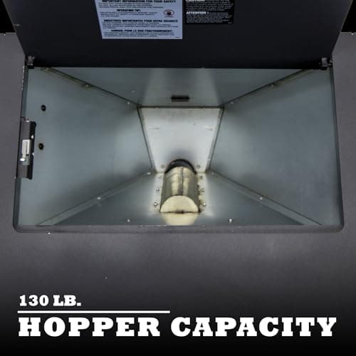 Large Pellet Stove - 130lb Hopper 6