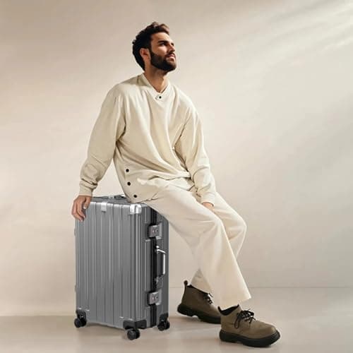 Krute Carry On Luggage 20 inch Suitcas 6