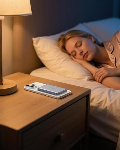 Baseus Picogo Magsafe Portable Charger, Qi2 15W 0.5" Ultra Slim 10000mAh Wireless Power Bank, 27W Fast Charging Magnetic Battery Pack with USB-C for iPhone 17 Pro Max/17 Pro/Air/16/15/14/13/12 7