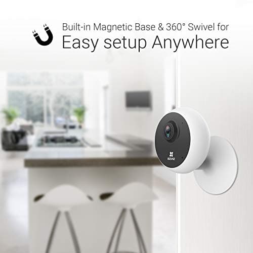EZVIZ Indoor Security Camera 1080P WiFi Baby Monitor, Smart Motion Detection, Two-Way audio, 40ft Night Vision, Works with Alexa & Google Assistant(C1C) 5